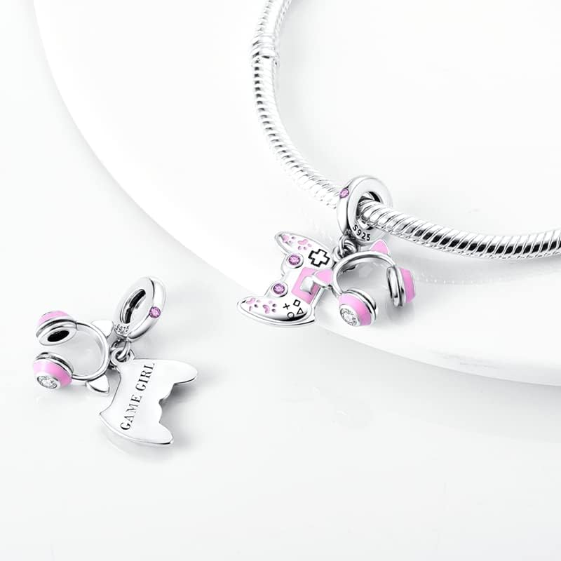 CYCUFF Store 925 Sterling Silver Charms Suitable for Charm Necklaces, Bracelet Pendants Beads Jewellery Gift for Women Family Friends - Image 1